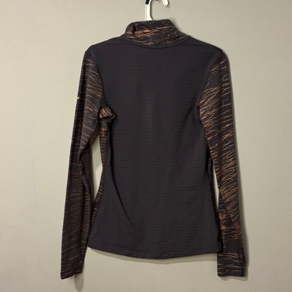 Nike Grey and Bronze Long‎ Sleeve Top - Picture 3 of 5